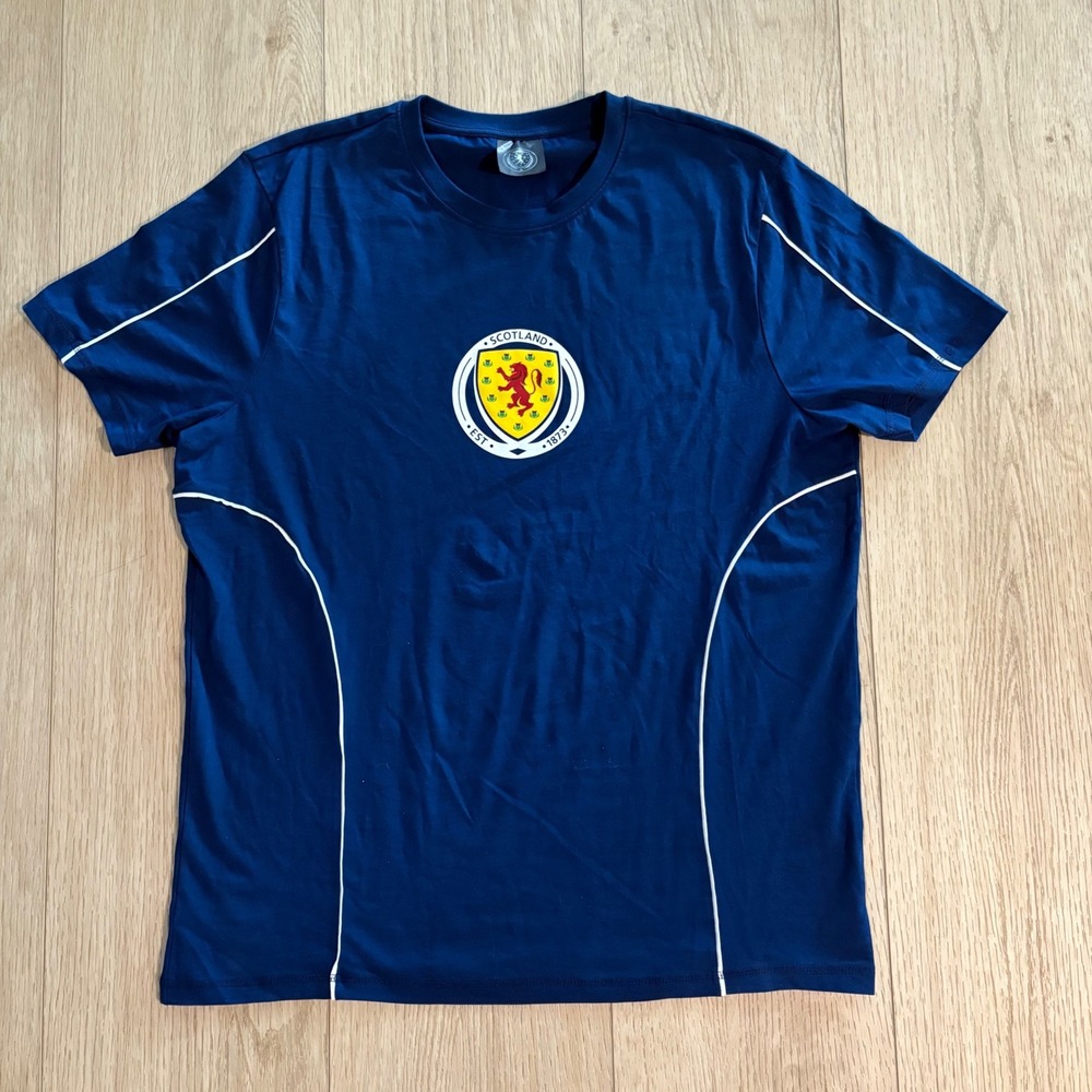 Vintage Scotland National Team Soccer Jersey Size Large